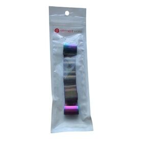 Element Works EW FC2MLG RA Rainbow Magnetic Milanese Loop Watch Band Strap